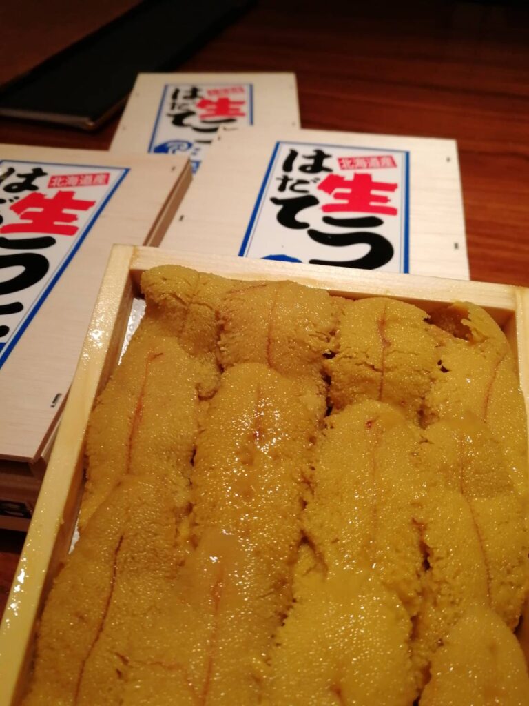 さあ うにスパゲティが始まりますよ Rencontre ランコントル 札幌すすきののワインバー レストラン